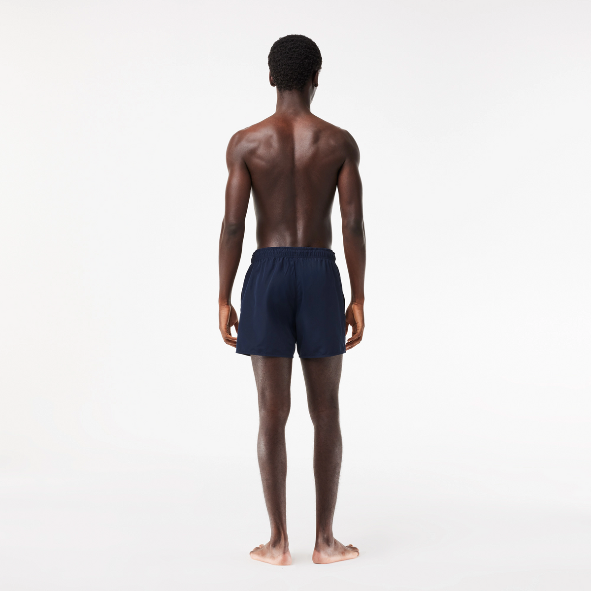 Lacoste Costume Mare Uomo Nylon Blu Scuro