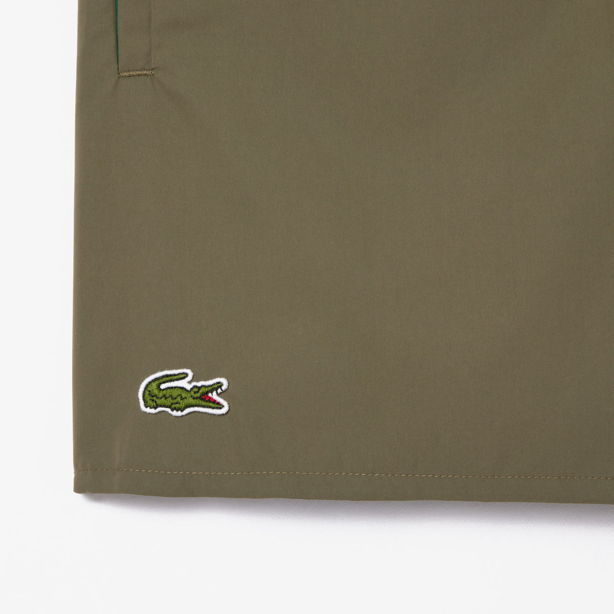 Lacoste Costume Mare Uomo Nylon Verde Militare