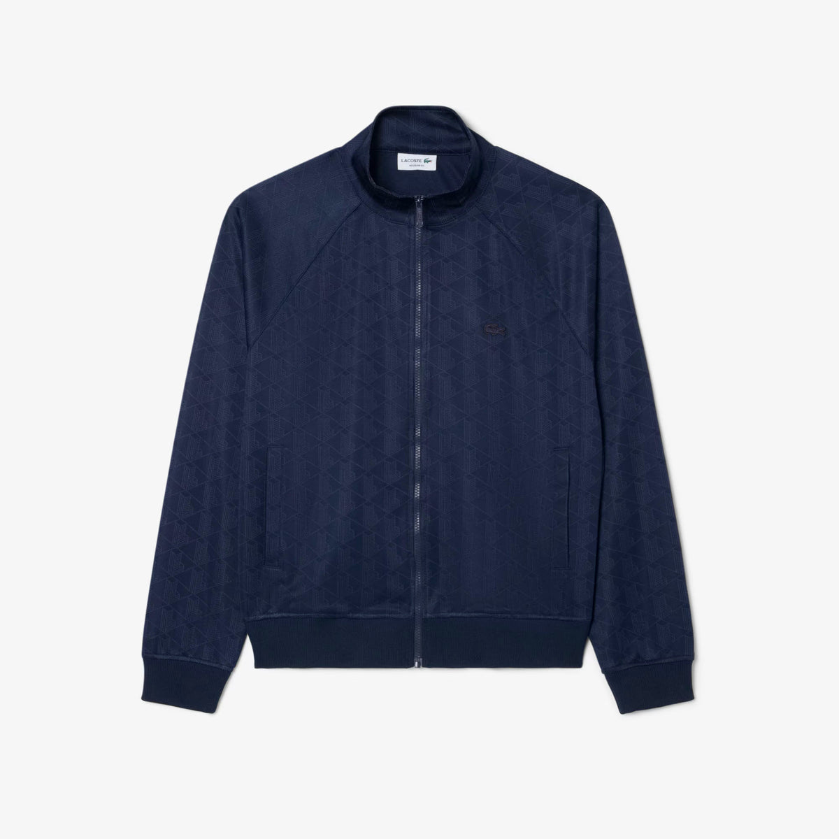 Lacoste Felpa Uomo Jacquard Blu Scuro