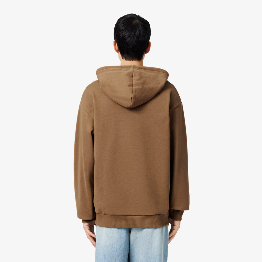 Lacoste Felpa Uomo Misto Cotone Talpa Scuro