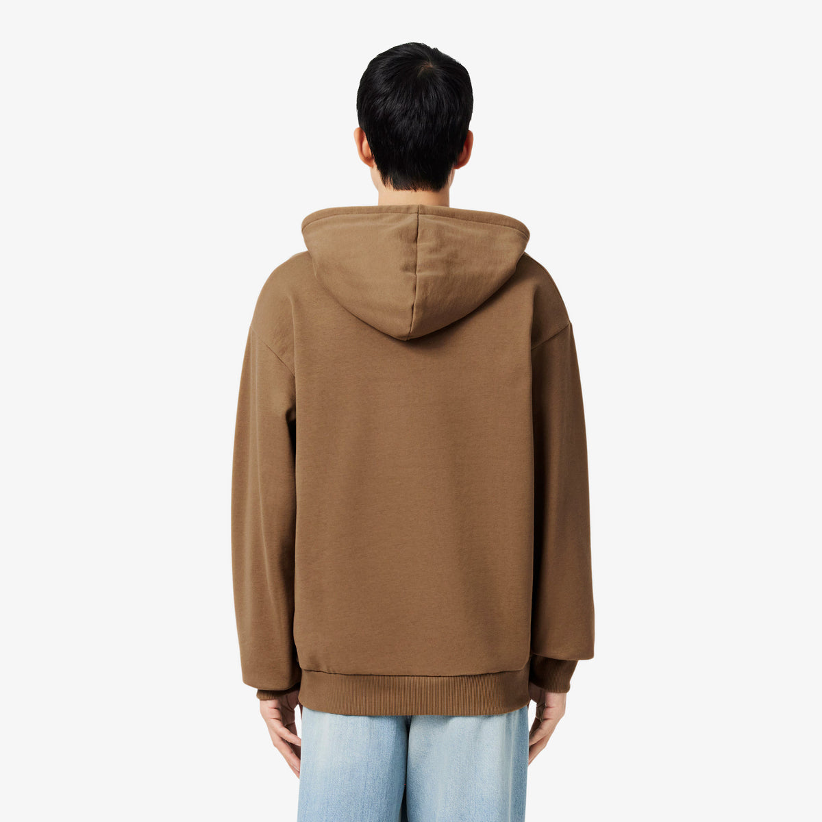 Lacoste Felpa Uomo Misto Cotone Talpa Scuro