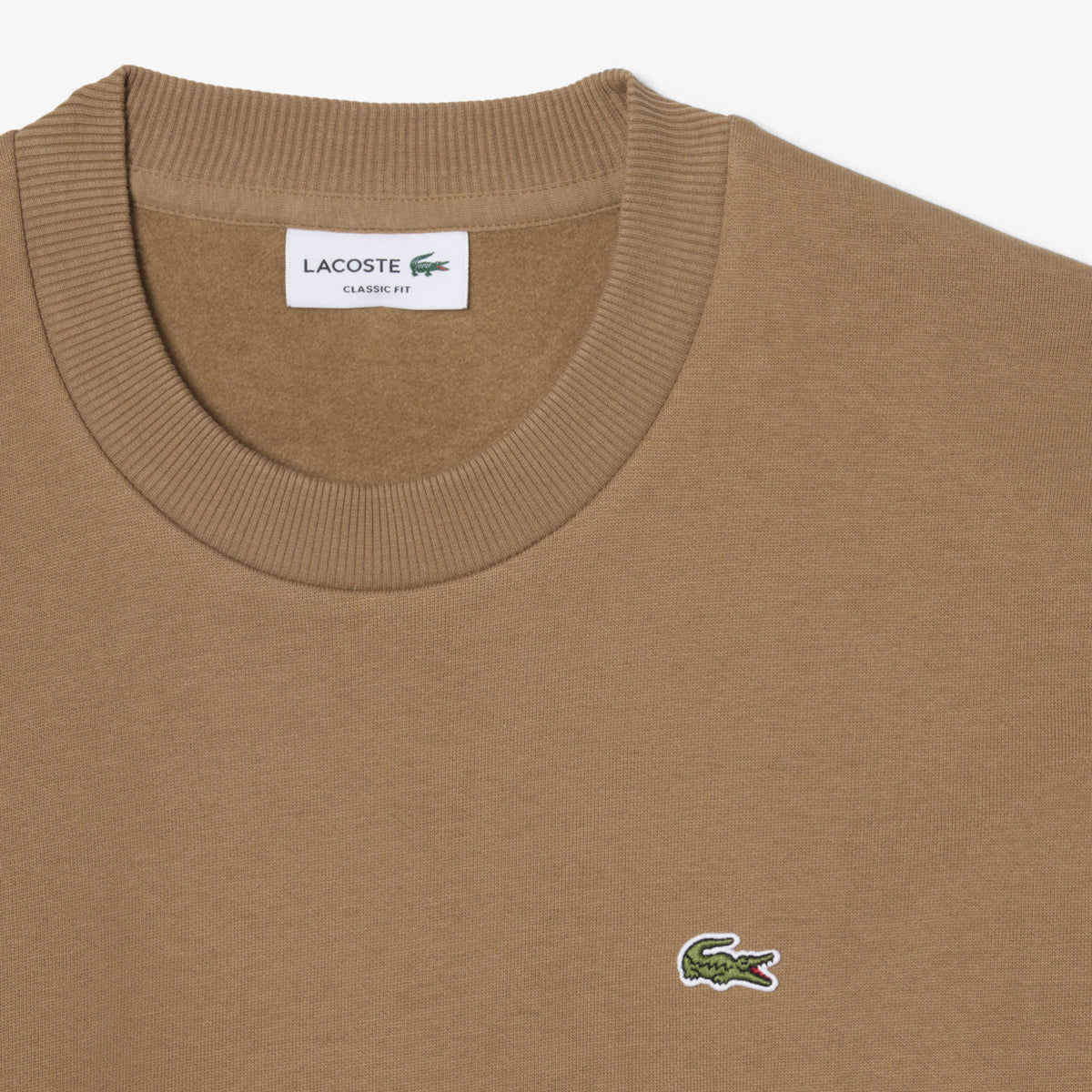 Lacoste Felpa Uomo Misto Cotone Talpa Scuro