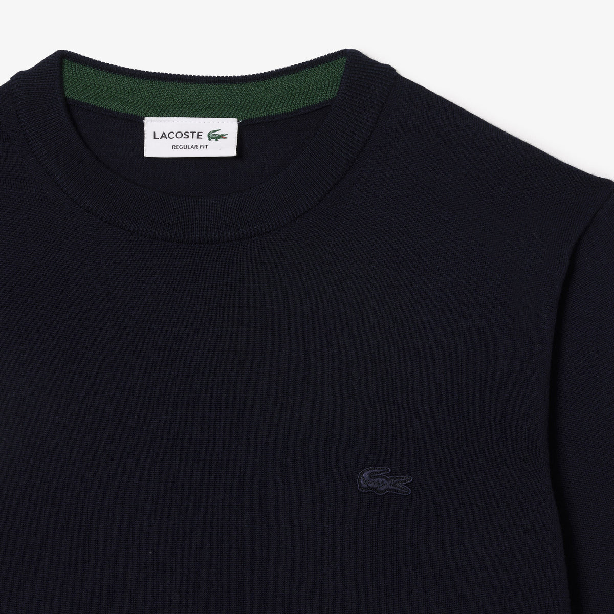 Lacoste Maglia Uomo Lana Merino Blu Scuro