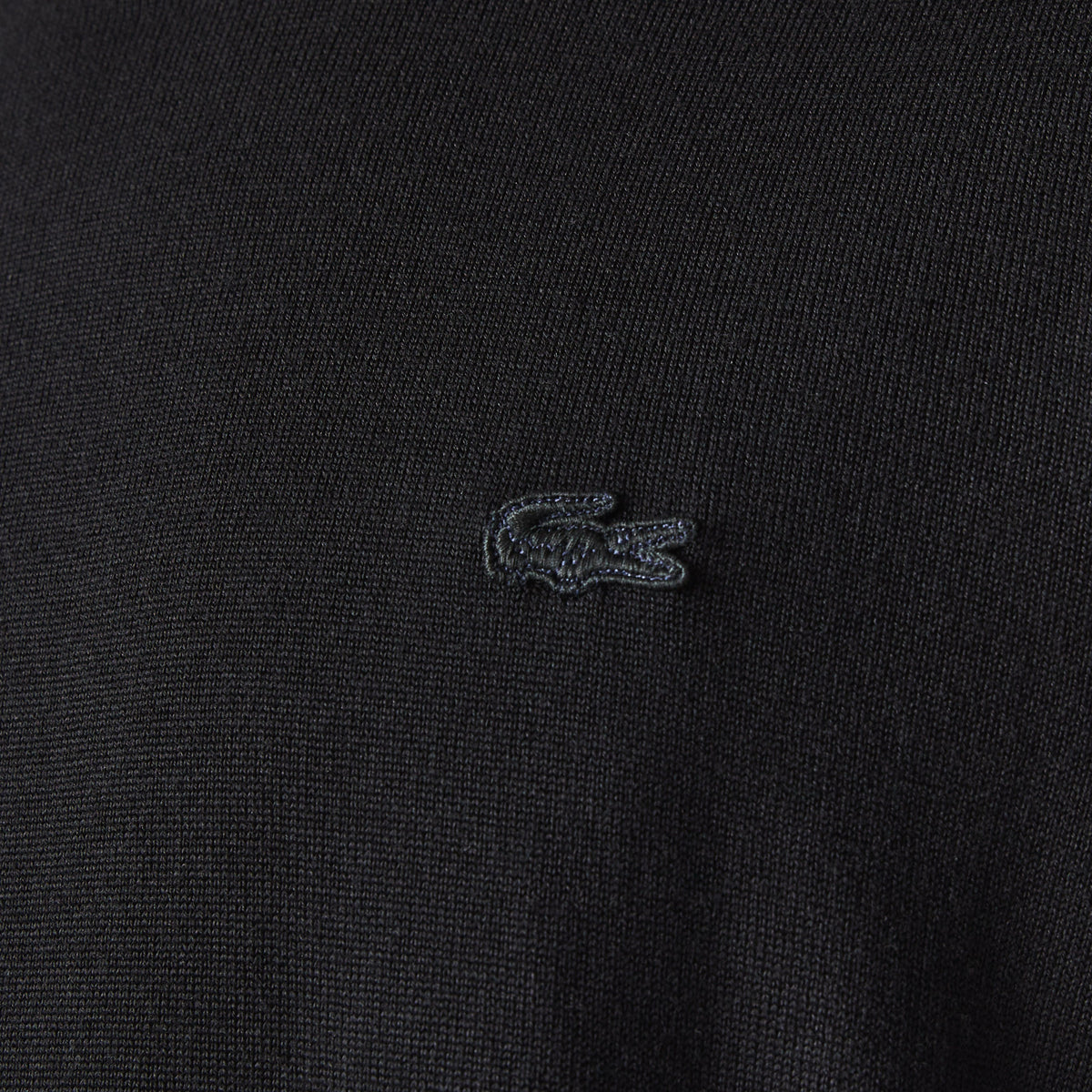 Lacoste Maglia Uomo Lana Merino Nero