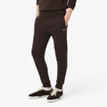 Lacoste Pantaloni In Felpa Uomo Misto Cotone Marrone Scuro
