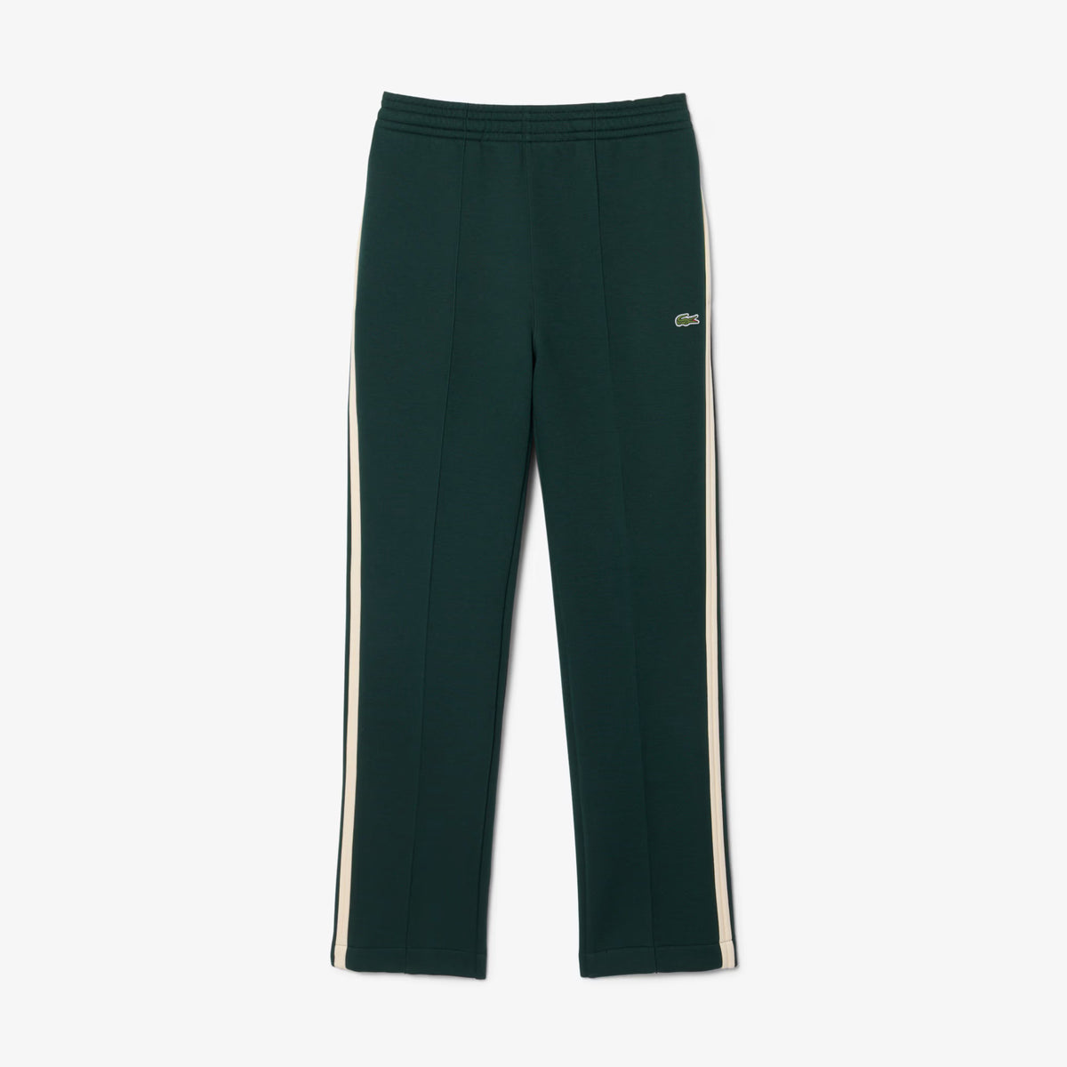 Lacoste Pantaloni In Felpa Uomo Misto Cotone Verde Scuro