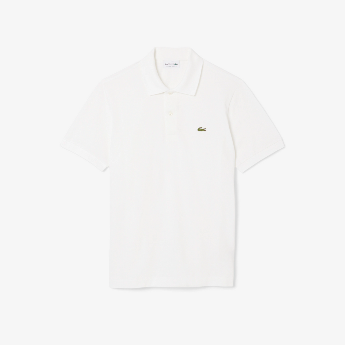 Lacoste Polo Light Stretch Uomo Bianco