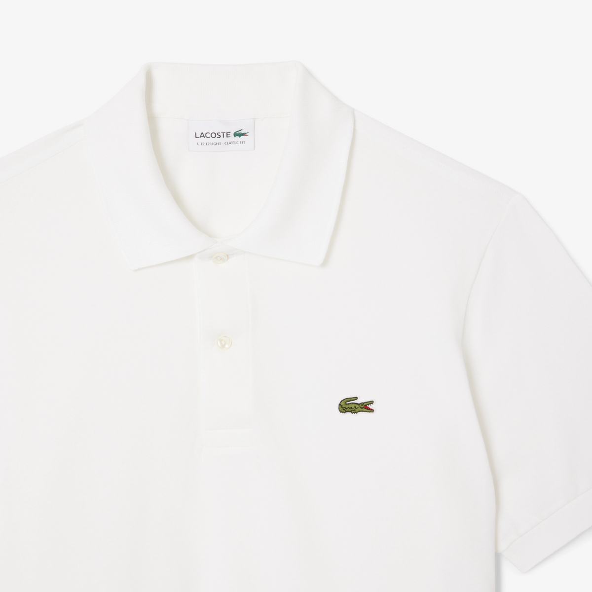 Lacoste Polo Light Stretch Uomo Bianco