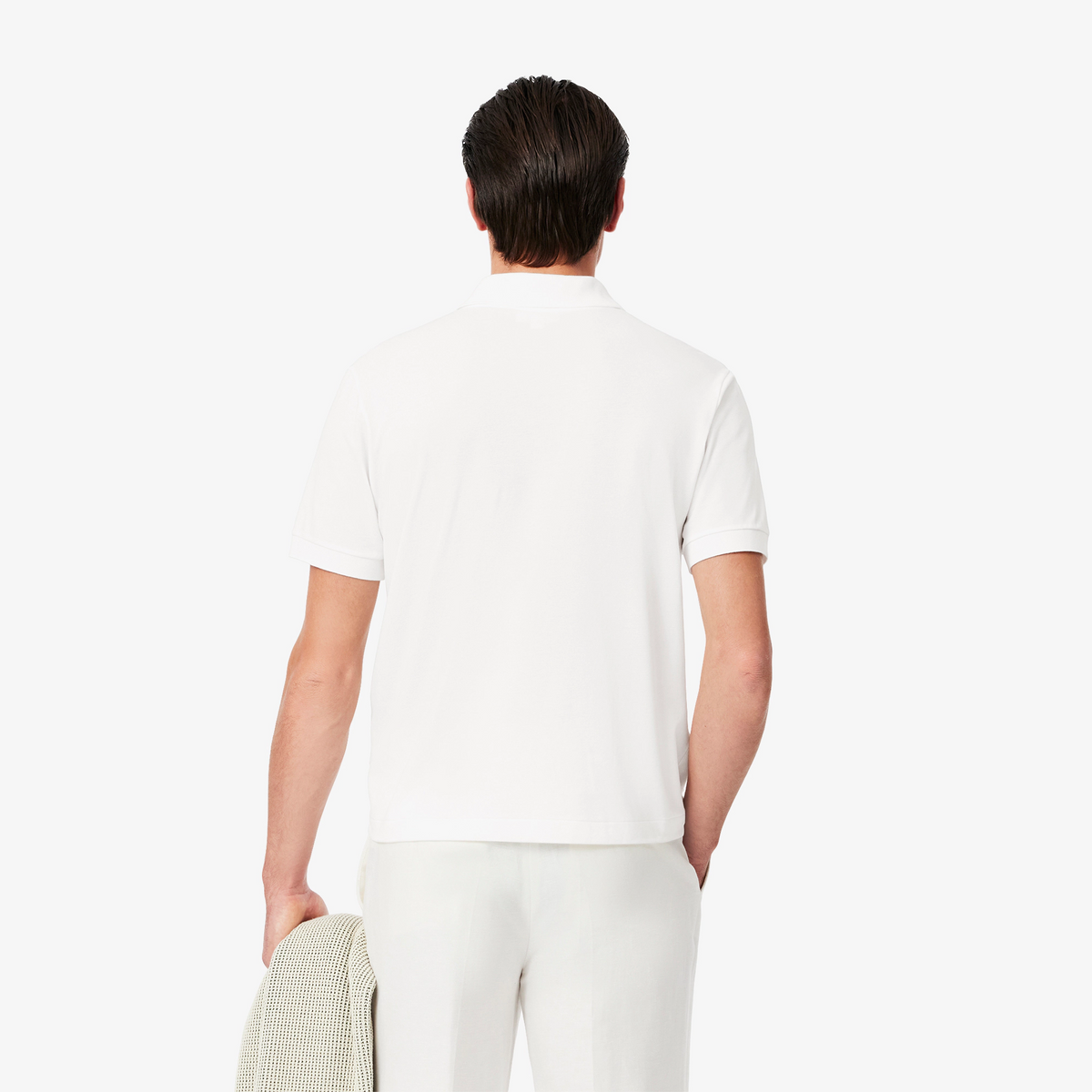 Lacoste Polo Light Stretch Uomo Bianco