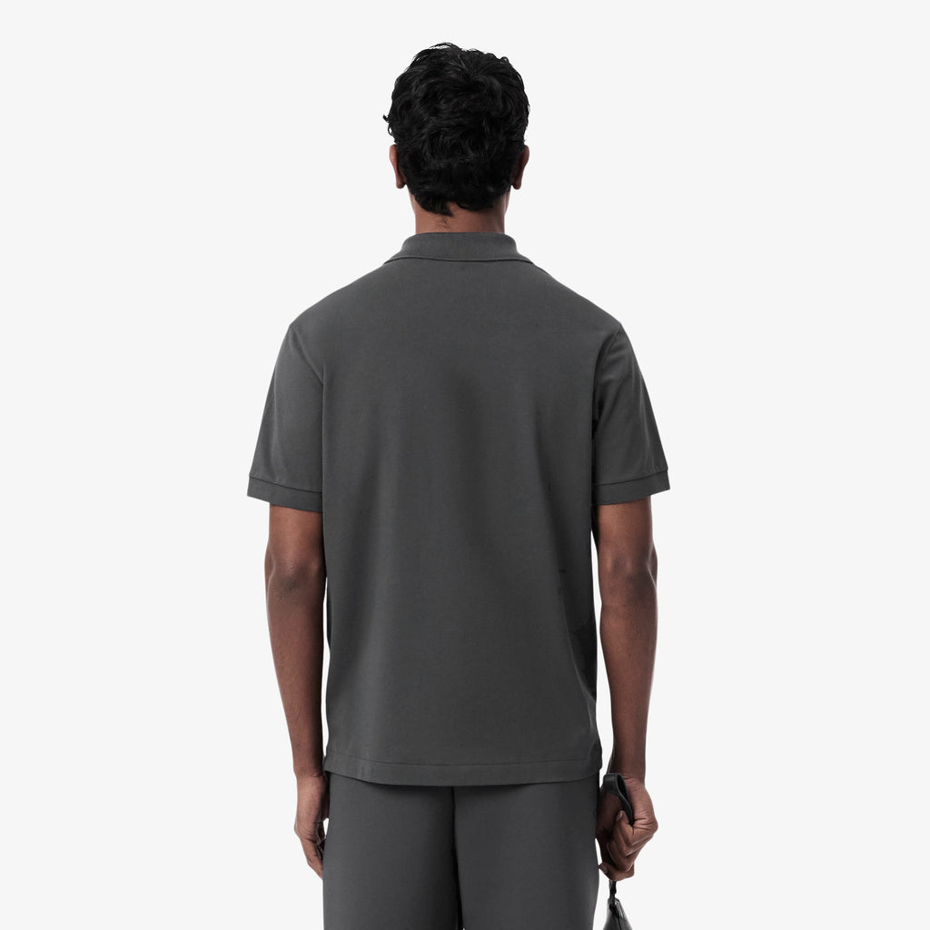 Lacoste Polo Light Stretch Uomo Grigio Scuro