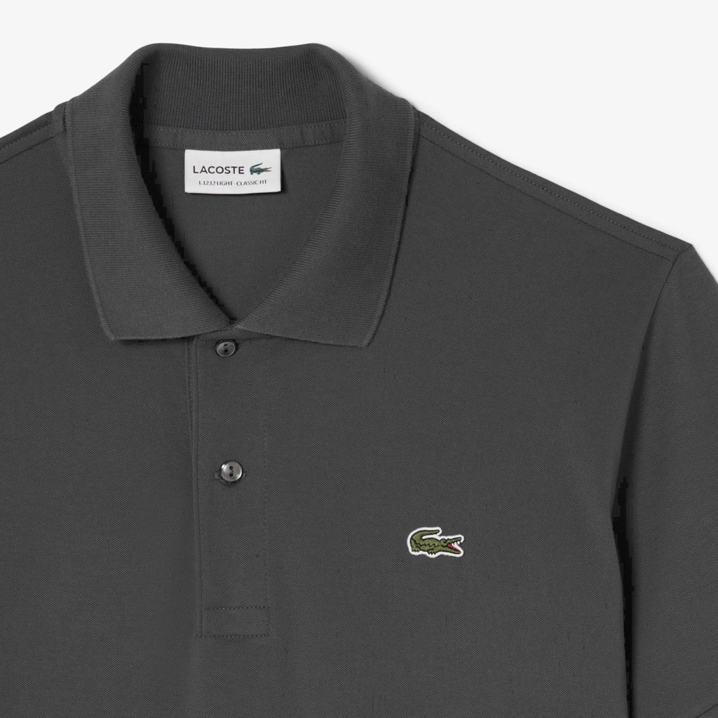 Lacoste Polo Light Stretch Uomo Grigio Scuro