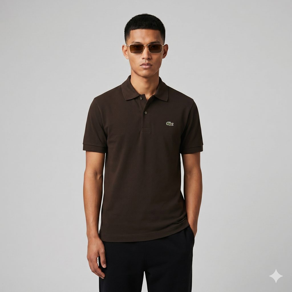 Lacoste Polo Light Stretch Uomo Testa Di Moro