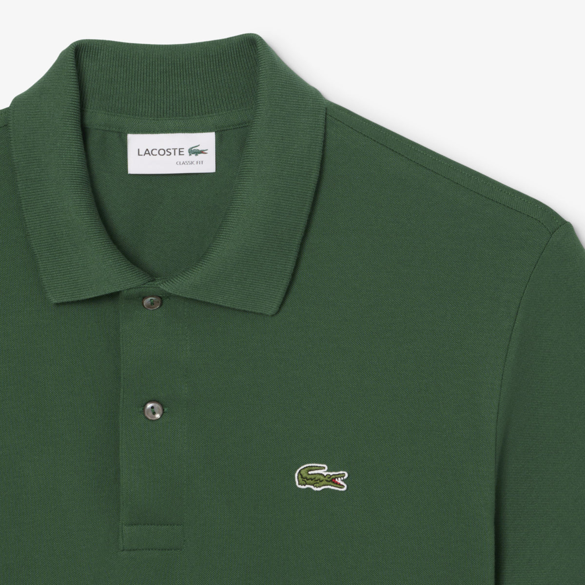 Lacoste Polo Light Stretch Uomo Verde Scuro