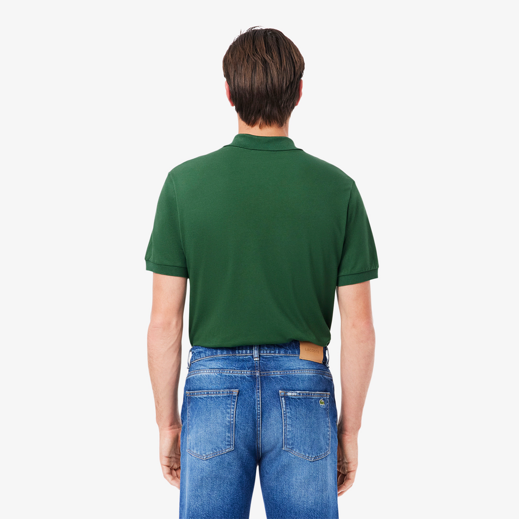 Lacoste Polo Light Stretch Uomo Verde Scuro