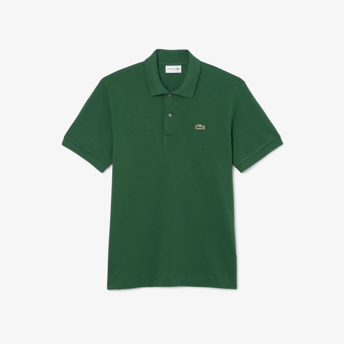 Lacoste Polo Light Stretch Uomo Verde Scuro