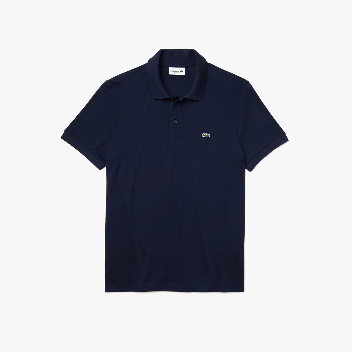 Lacoste Polo Uomo In Cotone Pima Blu Scuro