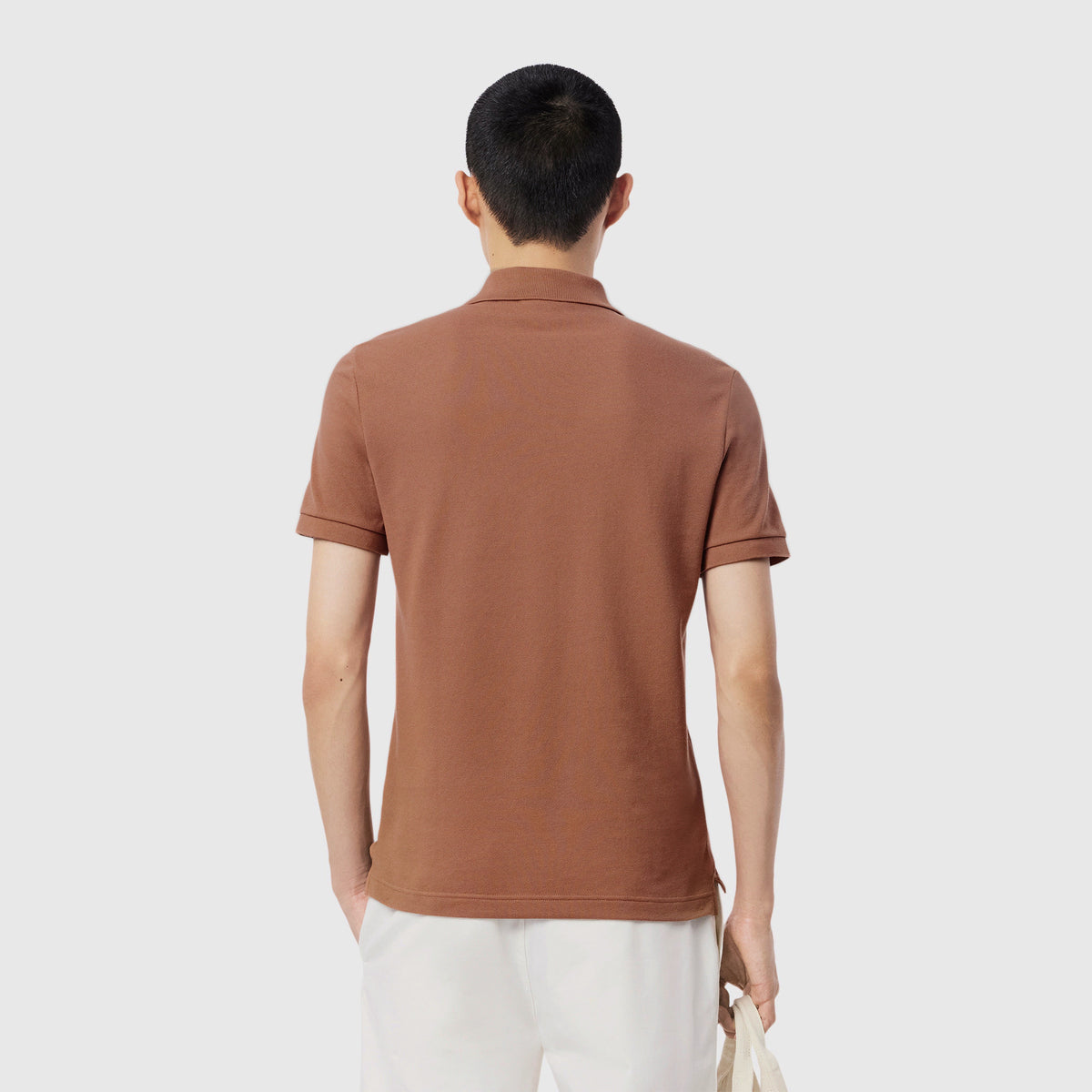 Lacoste Polo Uomo Marrone Chiaro