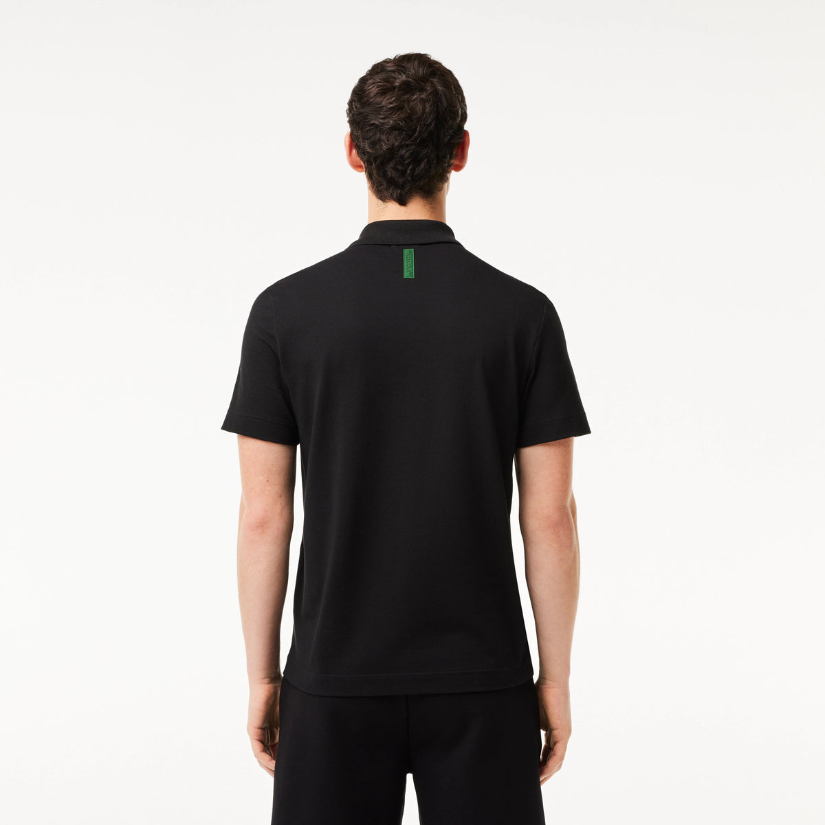 Lacoste Polo Uomo Movement Regular Stretch Nero