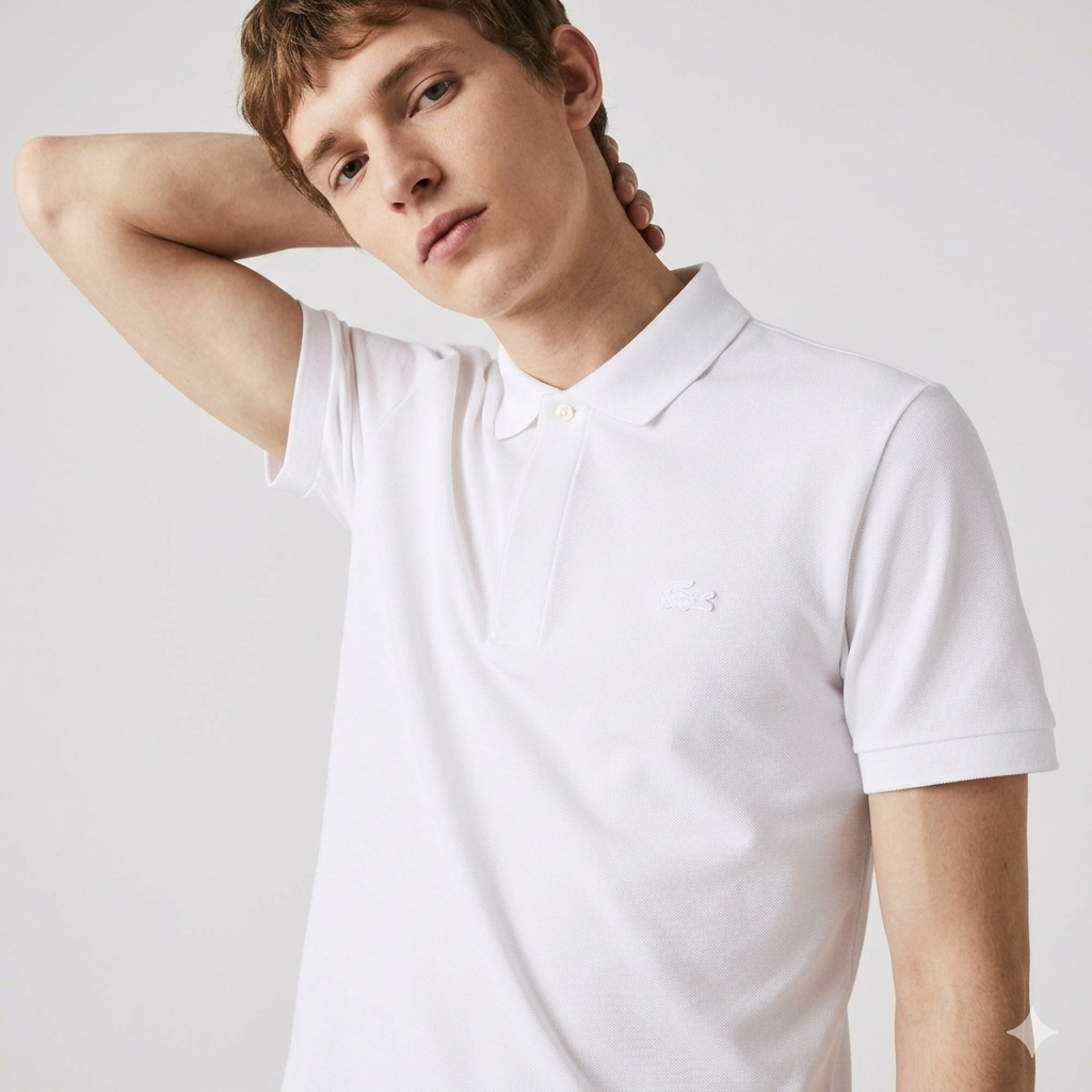 Lacoste Polo Uomo Paris Regular Stretch