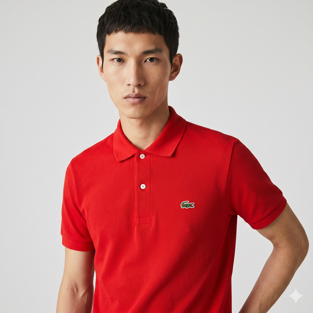 Lacoste Polo Uomo Rosso