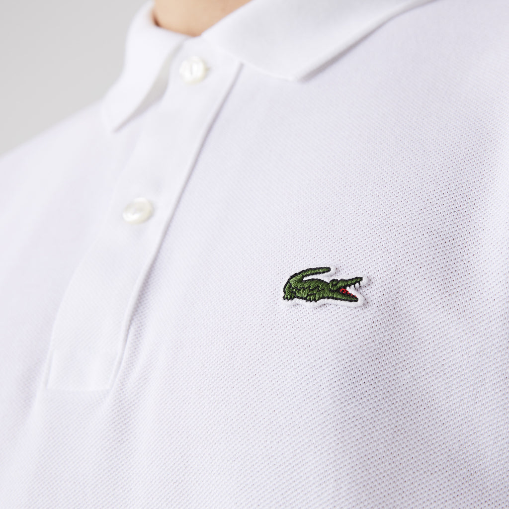 Lacoste Polo Uomo Slim Fit Bianco
