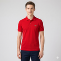 Lacoste Polo Uomo Slim Fit Rosso