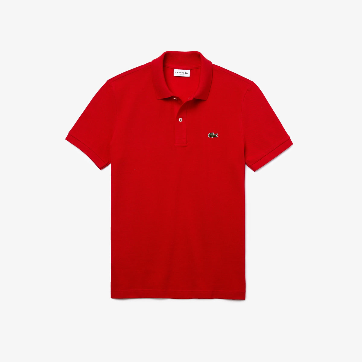 Lacoste Polo Uomo Slim Fit Rosso