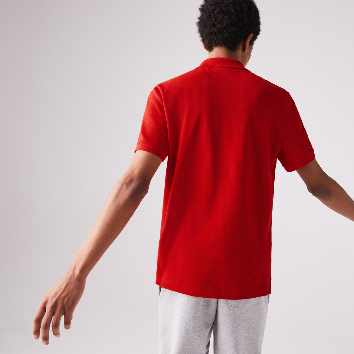 Lacoste Polo Uomo Slim Fit Rosso