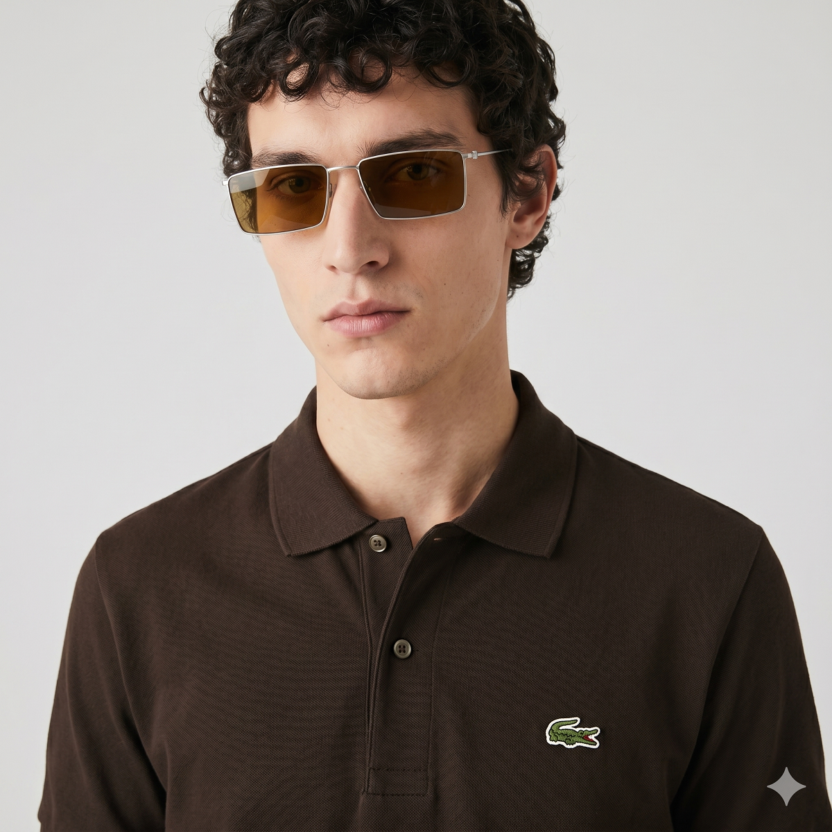 Lacoste Polo Uomo Testa Di Moro