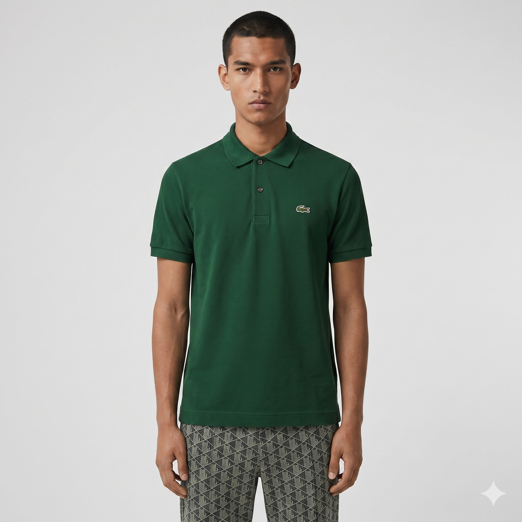 Lacoste Polo Uomo Verde Scuro