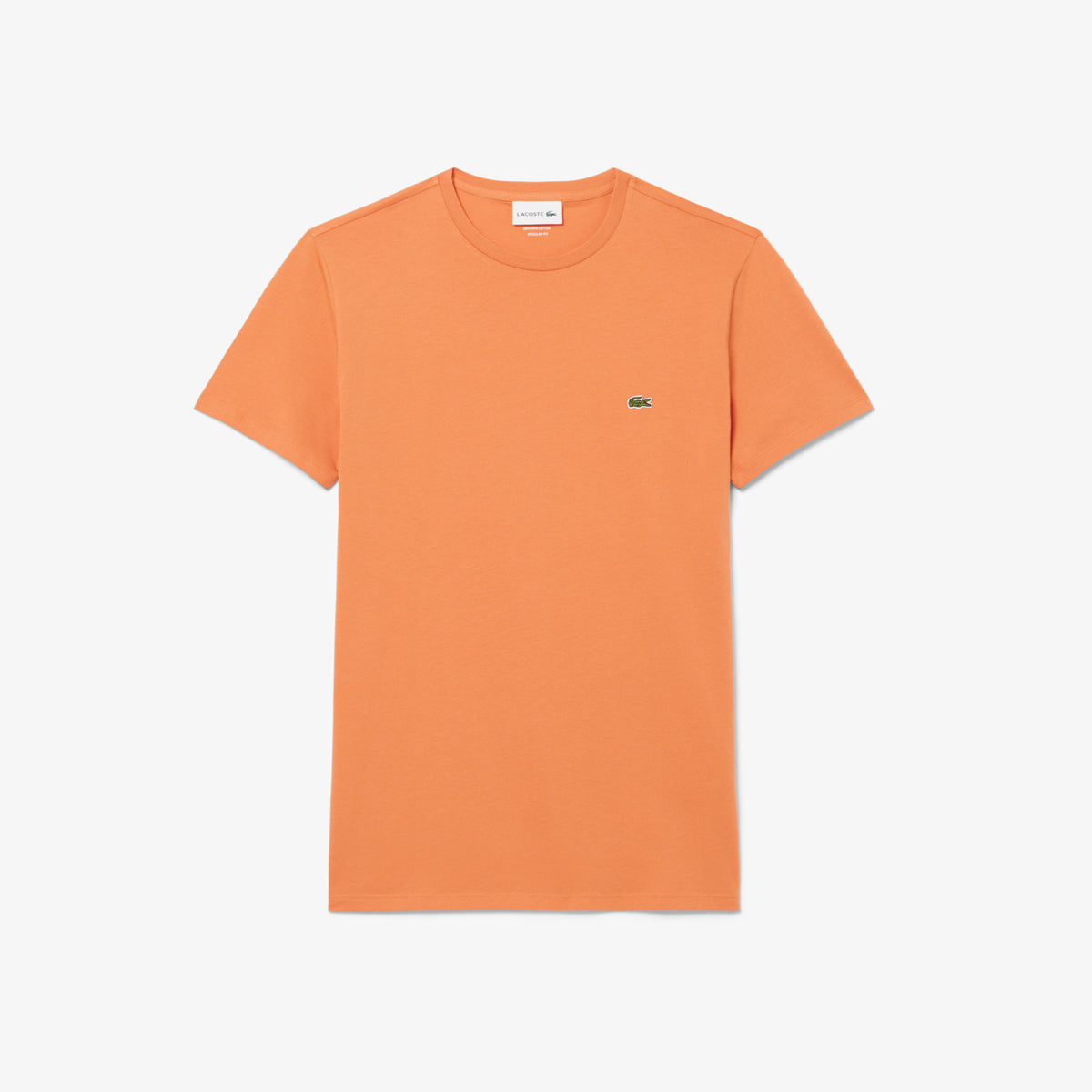 Lacoste T-Shirt Cotone Pima Arancio