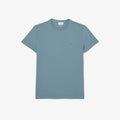Lacoste T-Shirt Cotone Pima Blu Grigio