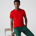 Lacoste T-Shirt Cotone Pima Rosso