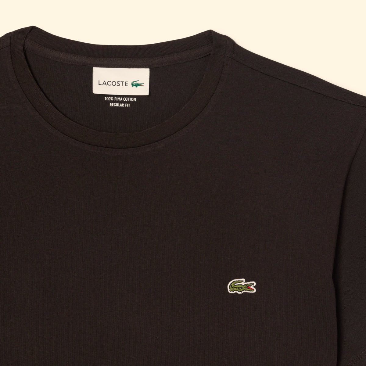 Lacoste T-Shirt Cotone Pima Testa Di Moro