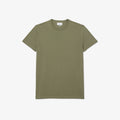 Lacoste T-Shirt Cotone Pima Verde Militare