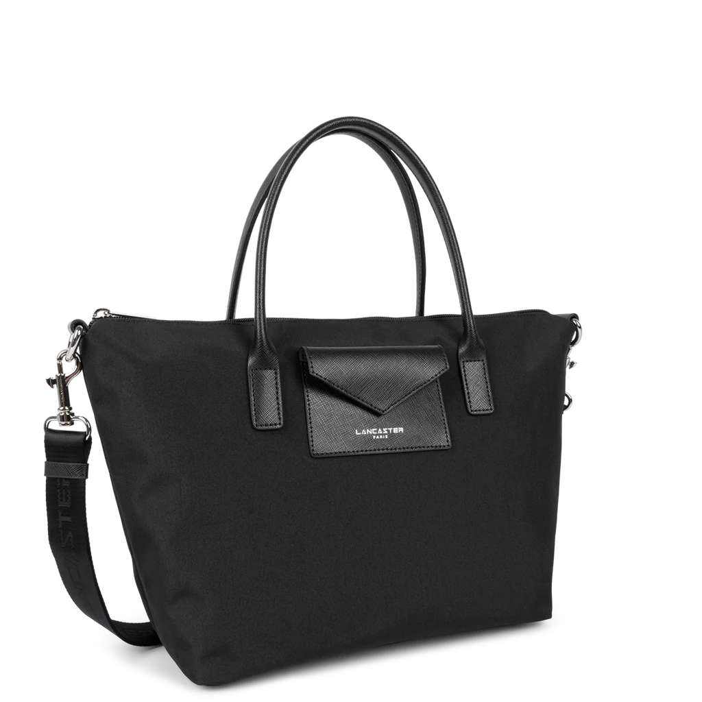Lancaster Paris Borsa A Mano Donna Nylon Nero