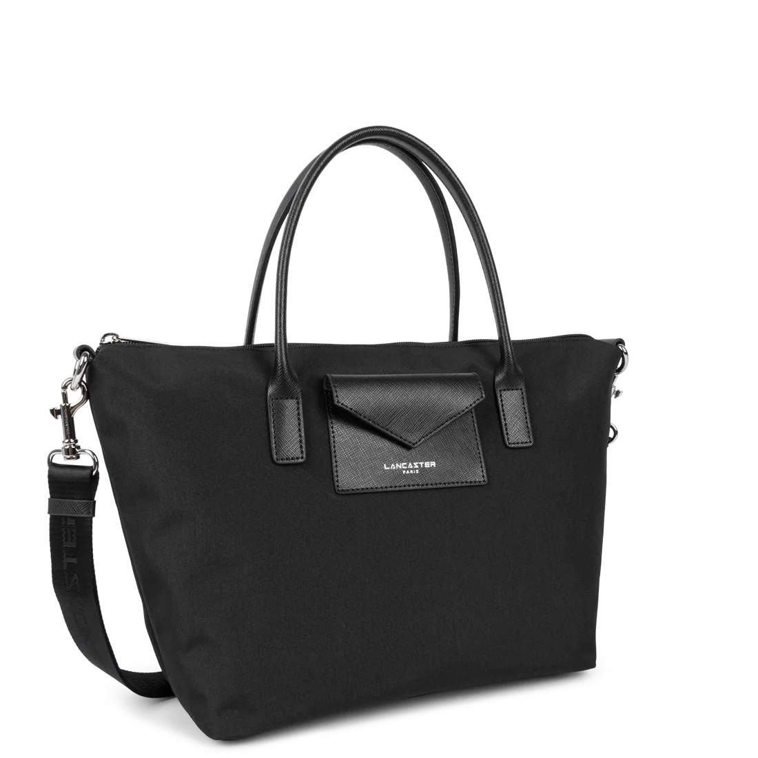 Lancaster Paris Borsa A Mano Donna Nylon Nero
