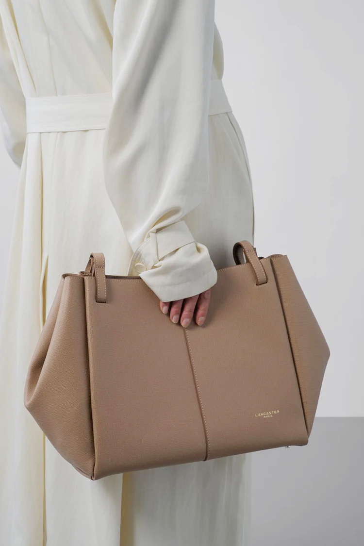 Lancaster Paris Borsa Shopper Donna Pelle Fango