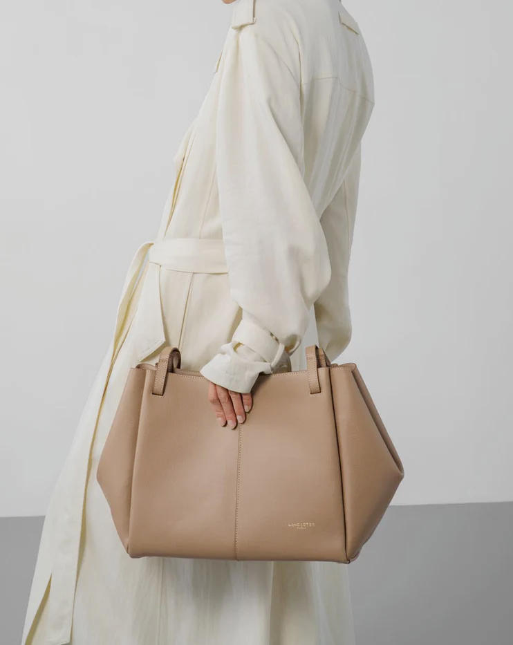 Lancaster Paris Borsa Shopper Donna Pelle Fango