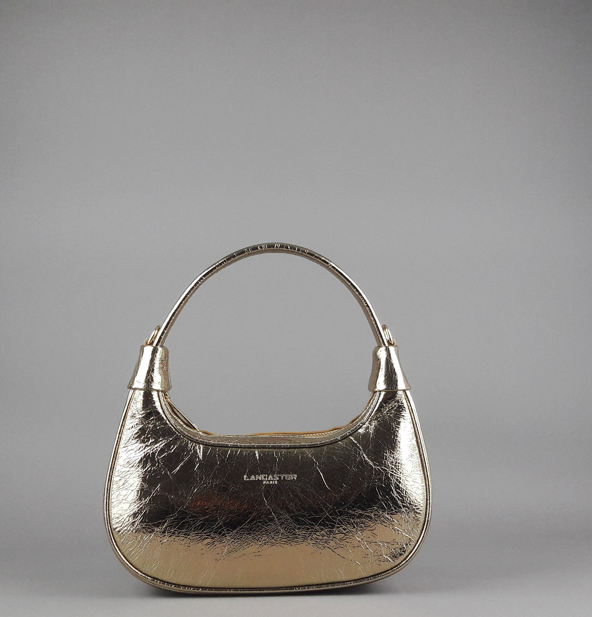 Lancaster Paris Borsa Spalla Piccola Pelle Metal