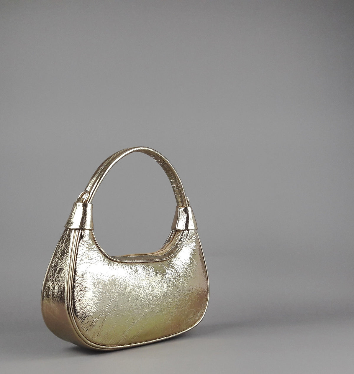 Lancaster Paris Borsa Spalla Piccola Pelle Metal