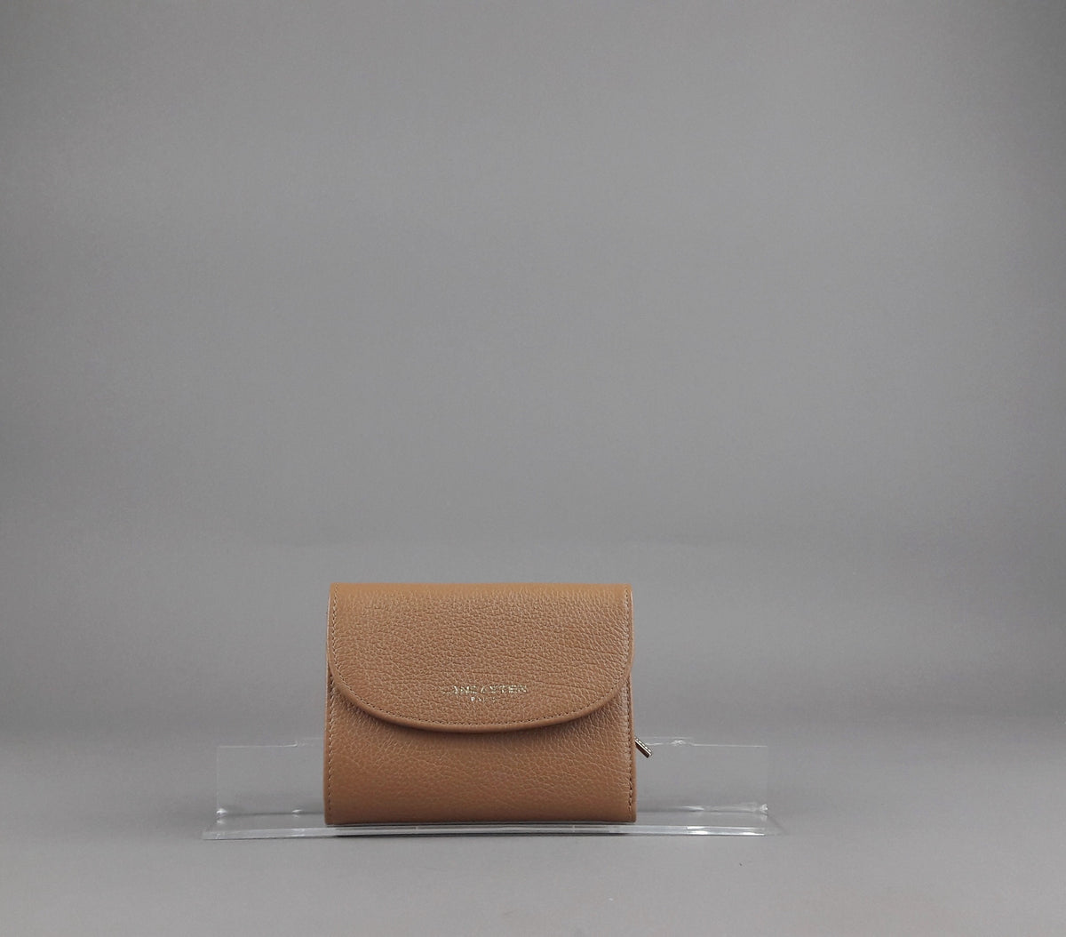 Lancaster Paris Portafogli Donna Pelle Martellata Cammello