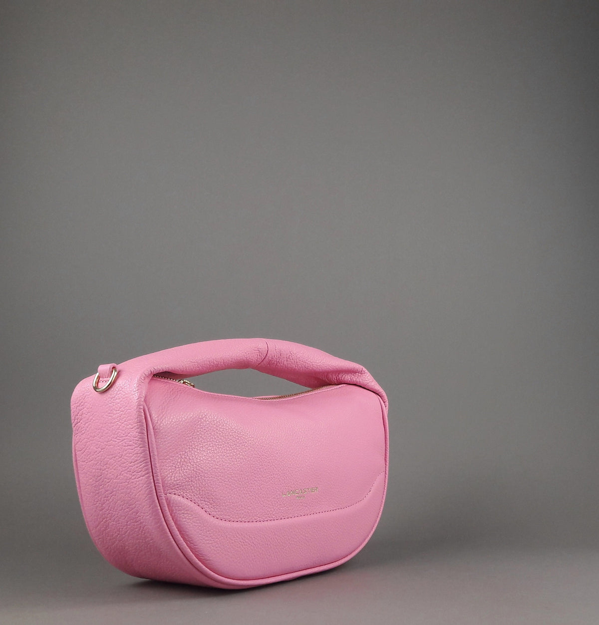 Lancaster Paris Borsa Mano Donna Pelle Martellata Rosa