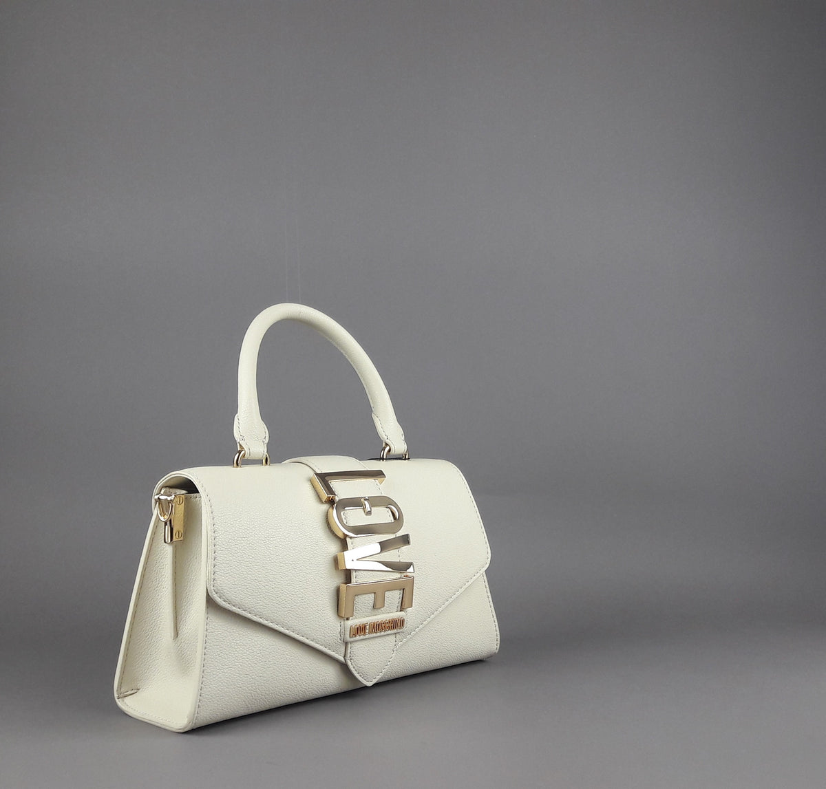 Love Moschino Borsa a Mano Donna Pu Avorio