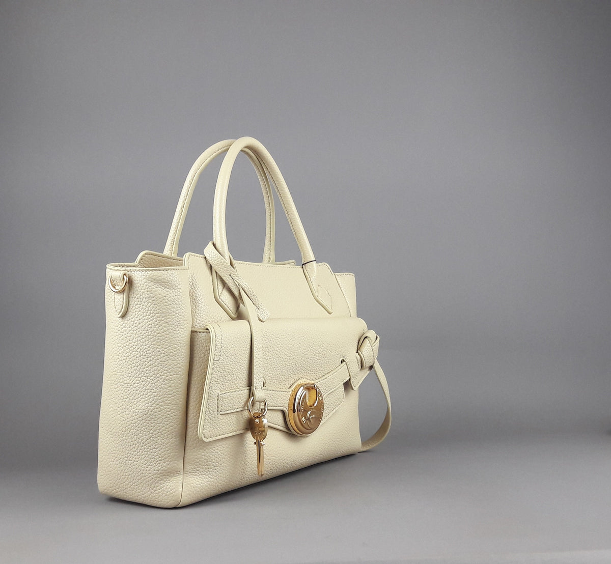 Love Moschino Borsa A Mano Donna Pu Avorio