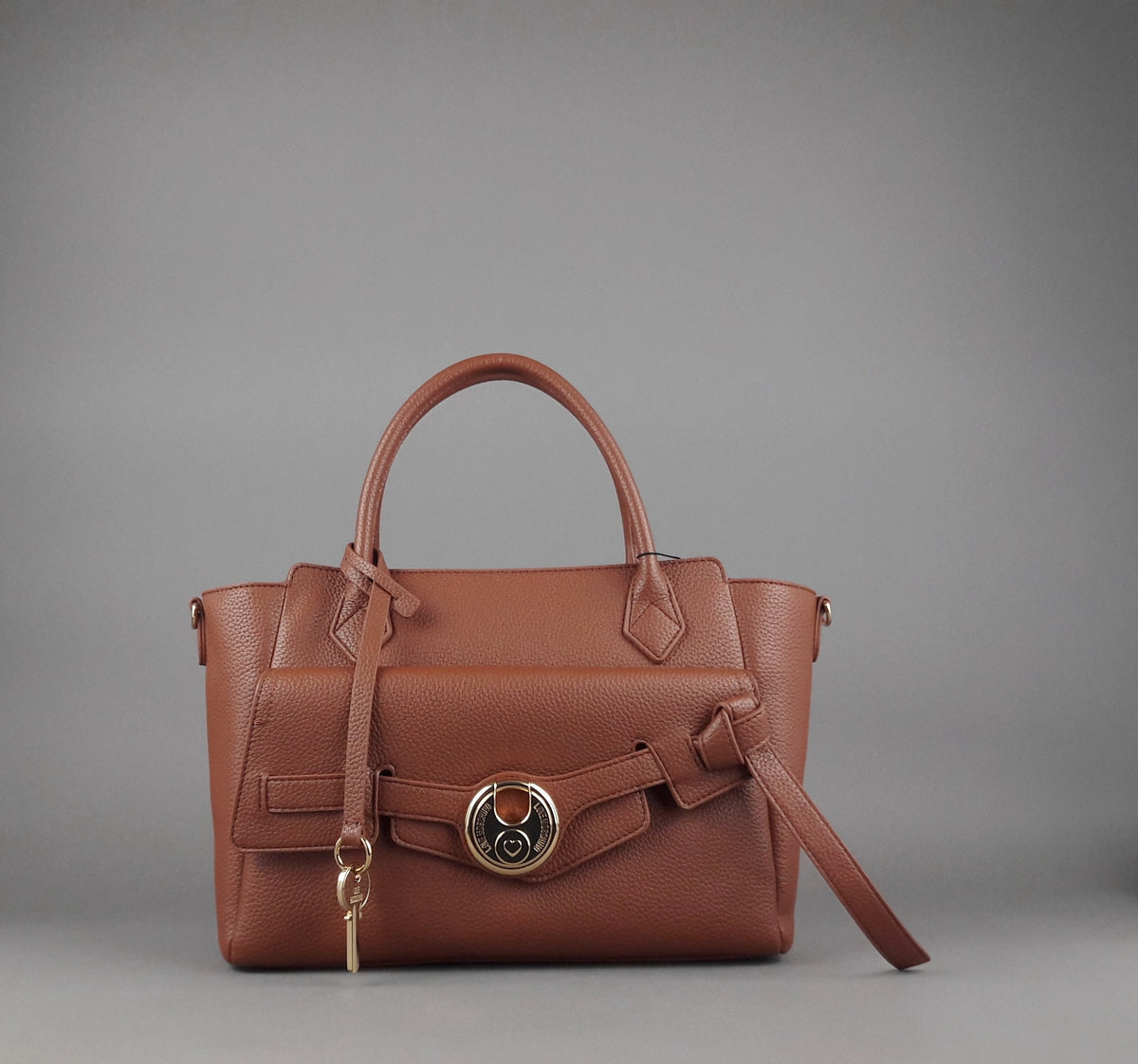Love Moschino Borsa A Mano Donna Pu Marrone
