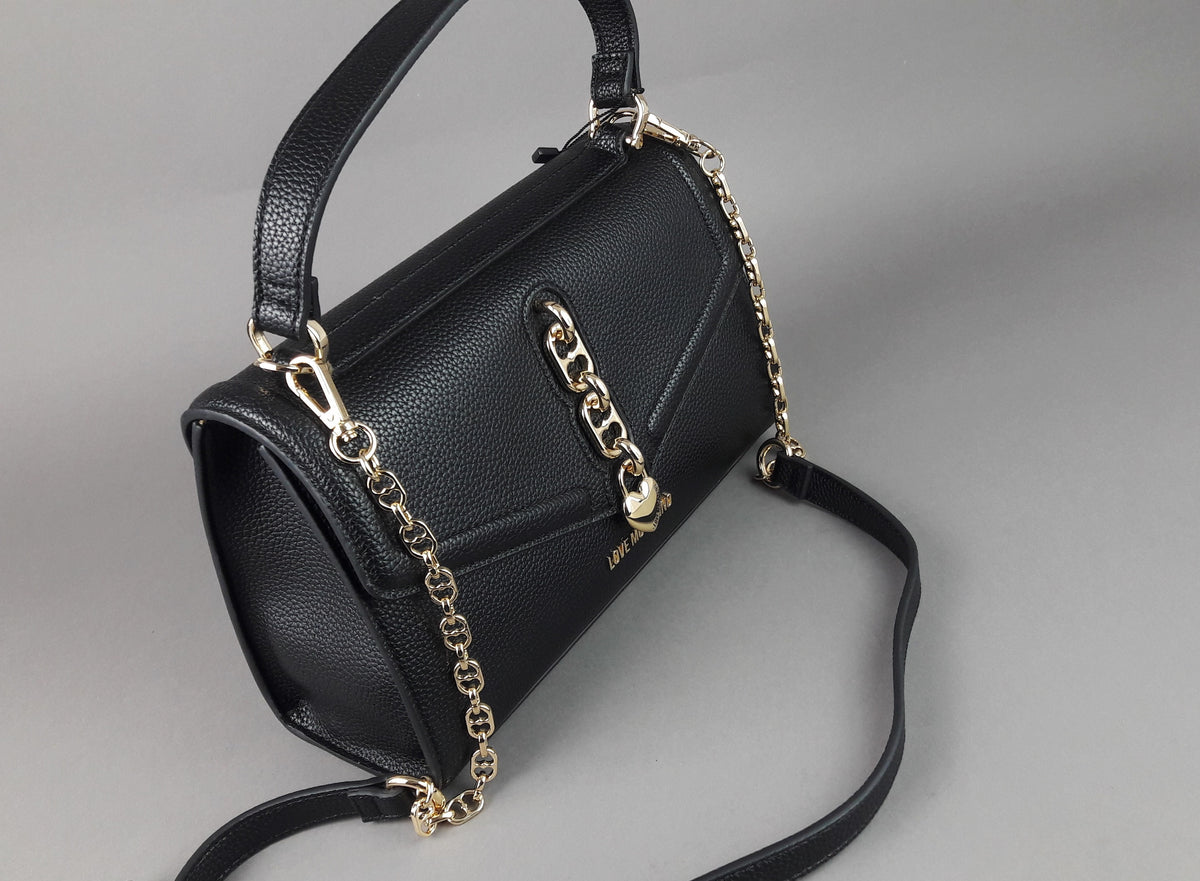 Love Moschino Borsa A Mano Donna Pu Nero
