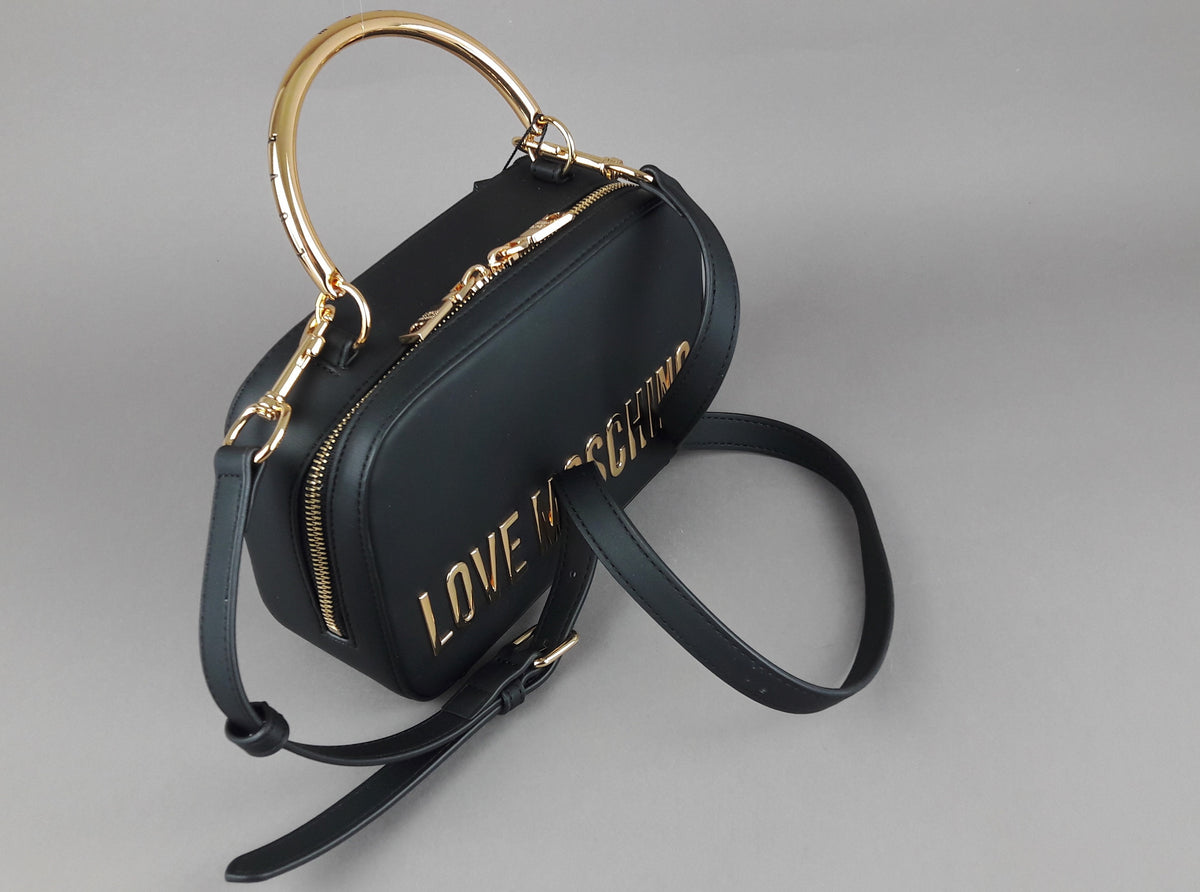 Love Moschino Borsa A Mano Donna Pu Nero