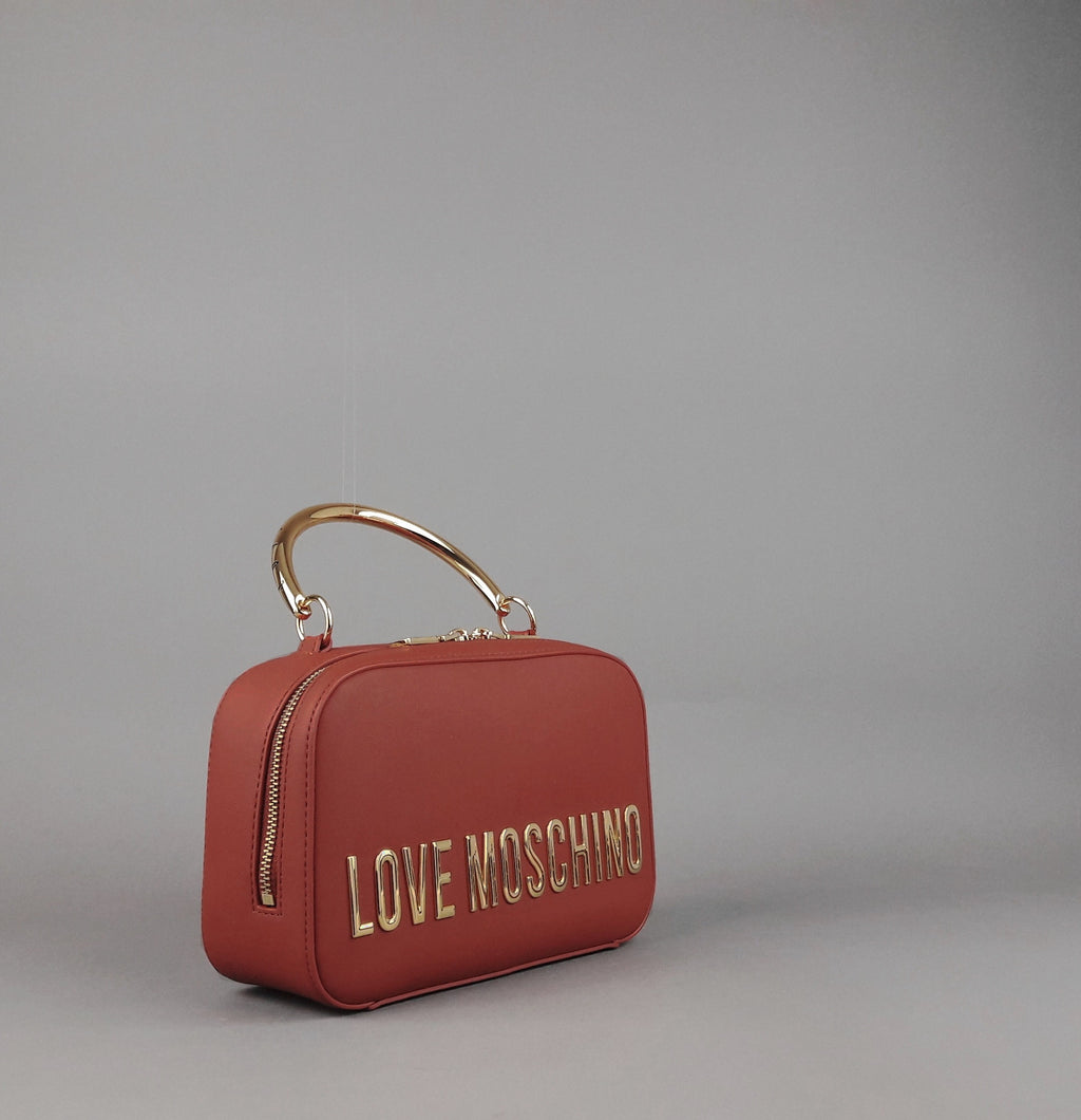 Love Moschino Borsa A Mano Donna Pu Ruggine