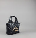 Love Moschino Borsa A Mano Donna Pu Trapuntato Nero